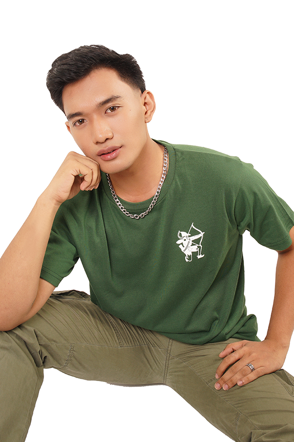 Green Archer Patch Shirt