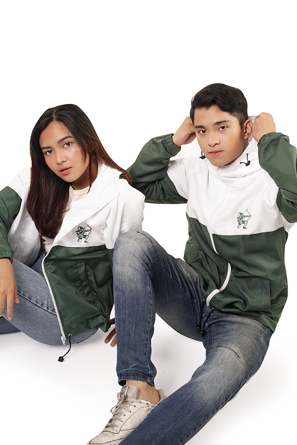 Green Archer Windbreaker Jacket