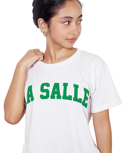lasalle-university-bookstore-la salle-dlsu-gear-clothing-de la salle-greenarcher-archers-animo-animolasalle-ls--lsgh-green archer-store-delasalle-taft-2401-uaap-philippines-ph-shirt-white