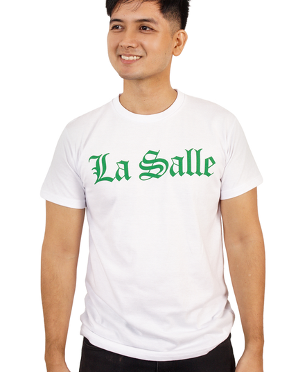 lasalle-university-bookstore-la salle-dlsu-gear-clothing-de la salle-greenarcher-archers-animo-animolasalle-ls--lsgh-green archer-store-delasalle-taft-2401-uaap-philippines-ph-shirt-white