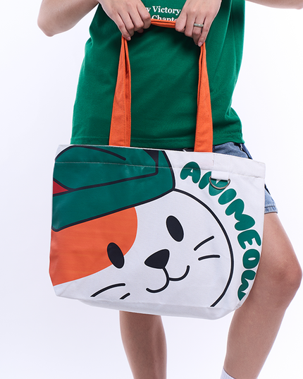 Animeow Tote Bag