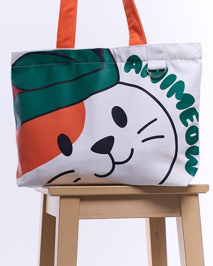 Animeow Tote Bag