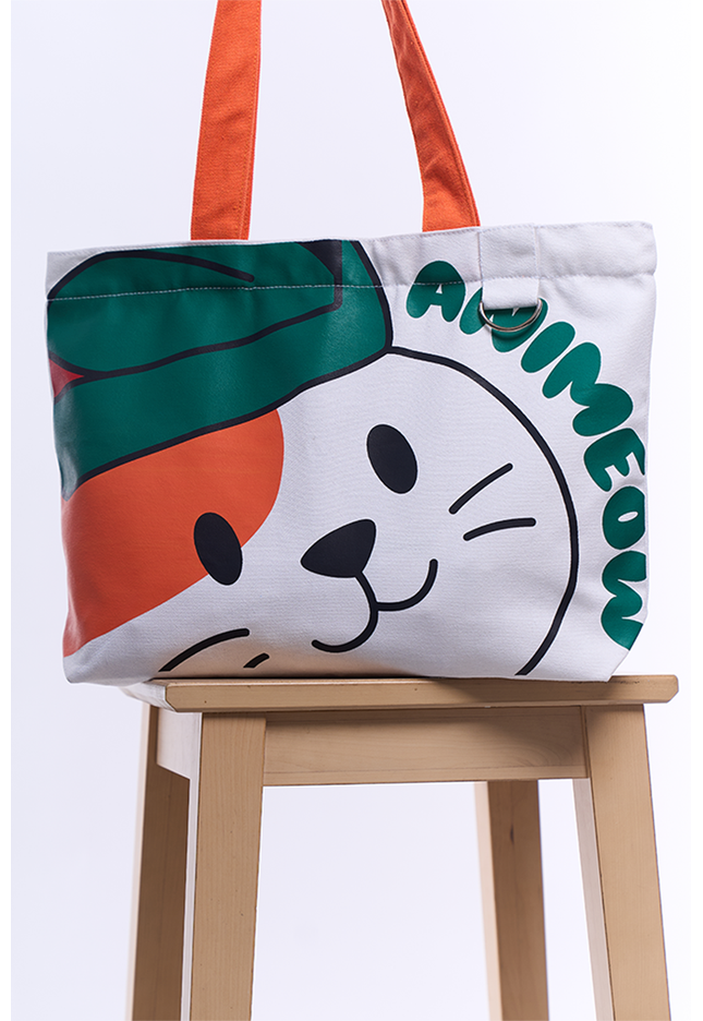 Animeow Tote Bag