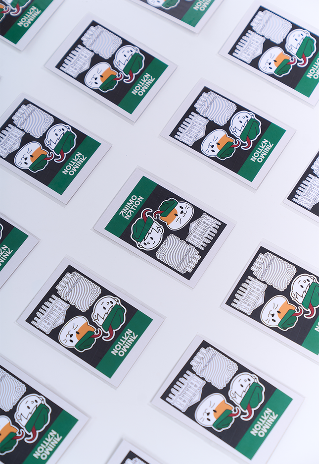 La Salle Animeow Sticker Set