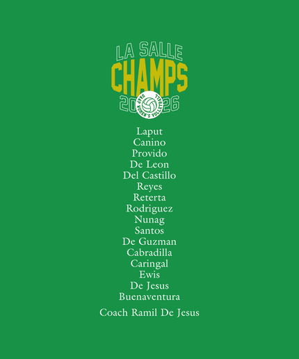 2026 UAAP Volleyball Championship Shirt