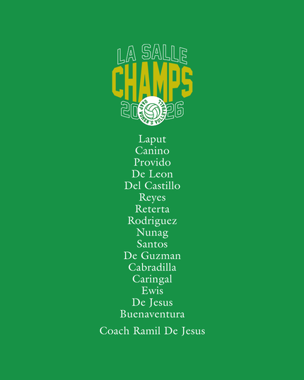 2026 UAAP Volleyball Championship Shirt