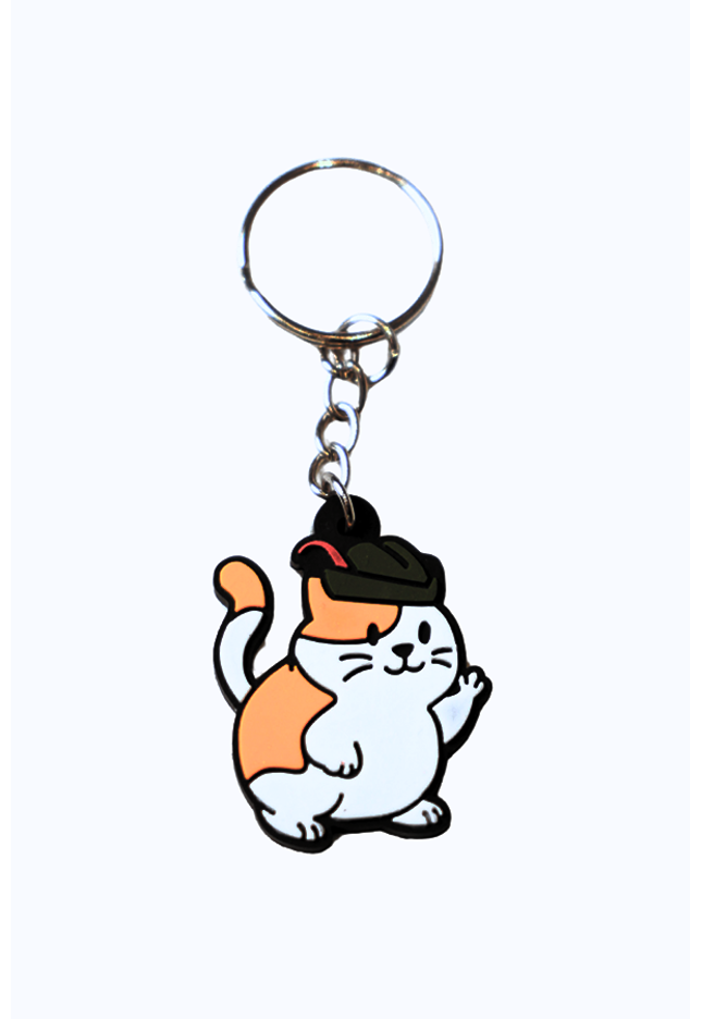 La Salle Cat Keychain