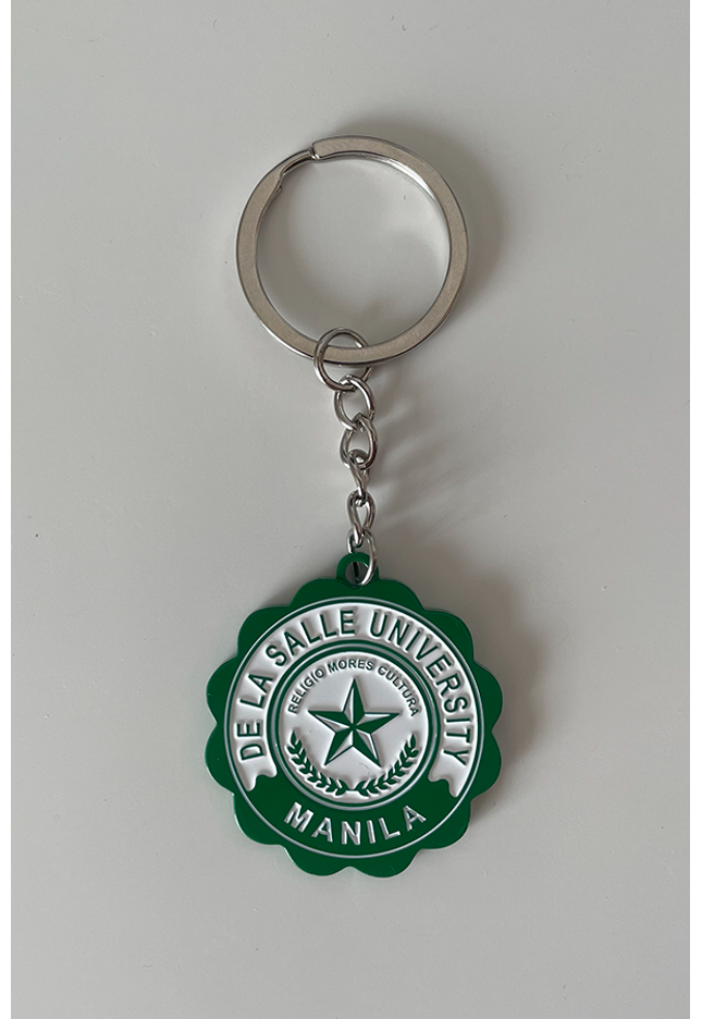 lasalle-university-bookstore-la salle-dlsu-gear-clothing-de la salle-greenarcher-archers-animo-animolasalle-ls--lsgh-green archer-store-delasalle-taft-2401-uaap-philippines-ph-metal-key-keychain-chain-key chain