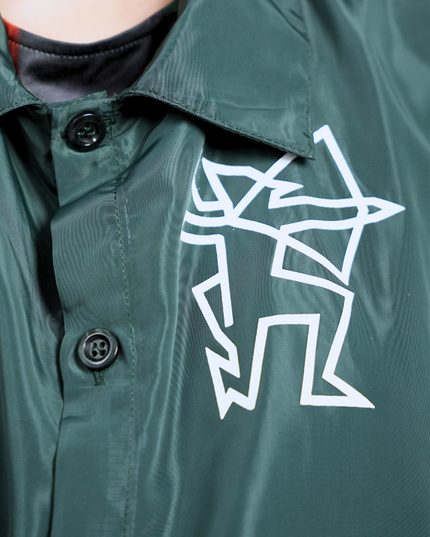 Green Archer Coach Jacket