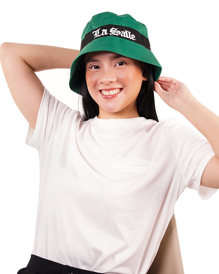 lasalle-university-bookstore-la salle-dlsu-gear-clothing-de la salle-greenarcher-archers-animo-animolasalle-ls--lsgh-green archer-store-delasalle-taft-2401-uaap-philippines-ph-hat-head-cap-head gear-green-black-bucket hat-hat-cap