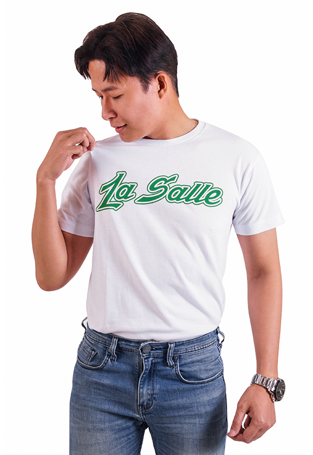 lasalle-university-bookstore-la salle-dlsu-gear-clothing-de la salle-greenarcher-archers-animo-animolasalle-ls--lsgh-green archer-store-delasalle-taft-2401-uaap-philippines-ph-shirt-white