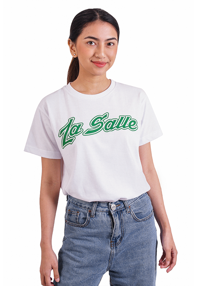 lasalle-university-bookstore-la salle-dlsu-gear-clothing-de la salle-greenarcher-archers-animo-animolasalle-ls--lsgh-green archer-store-delasalle-taft-2401-uaap-philippines-ph-shirt-white