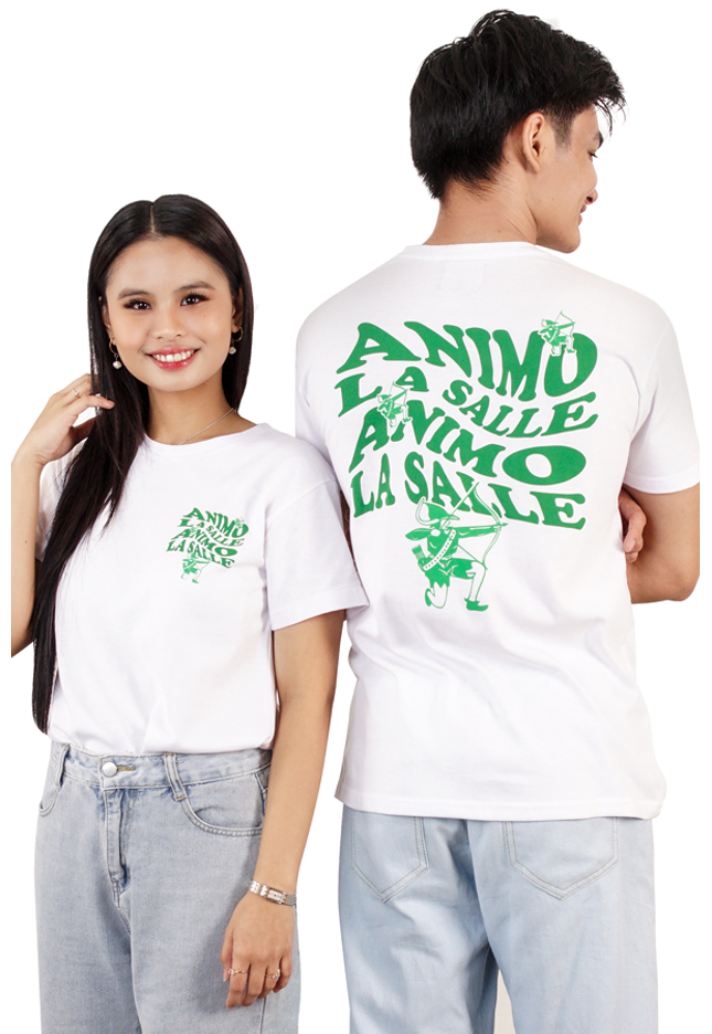 lasalle-university-bookstore-la salle-dlsu-gear-clothing-de la salle-greenarcher-archers-animo-animolasalle-ls--lsgh-green archer-store-delasalle-taft-2401-uaap-philippines-ph-shirt-white