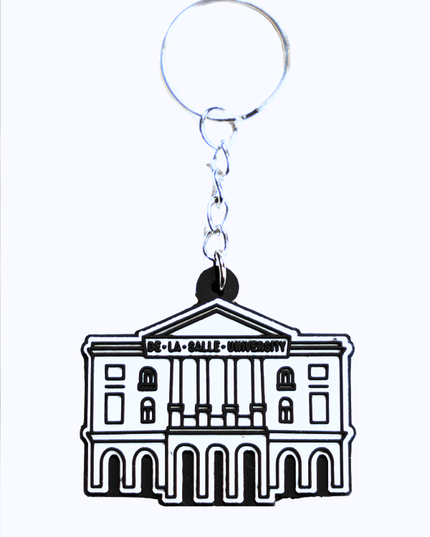 St. La Salle Hall Keychain