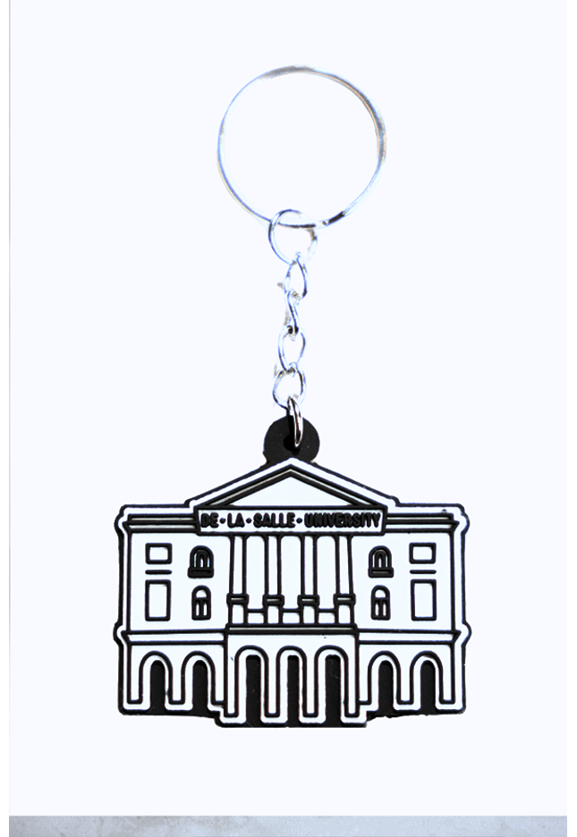 St. La Salle Hall Keychain