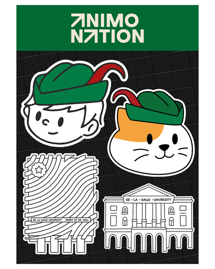 La Salle Cute Collection Sticker Set