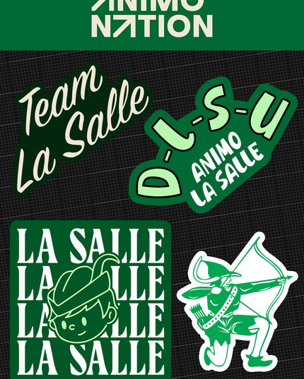 Team La Salle Sticker Set