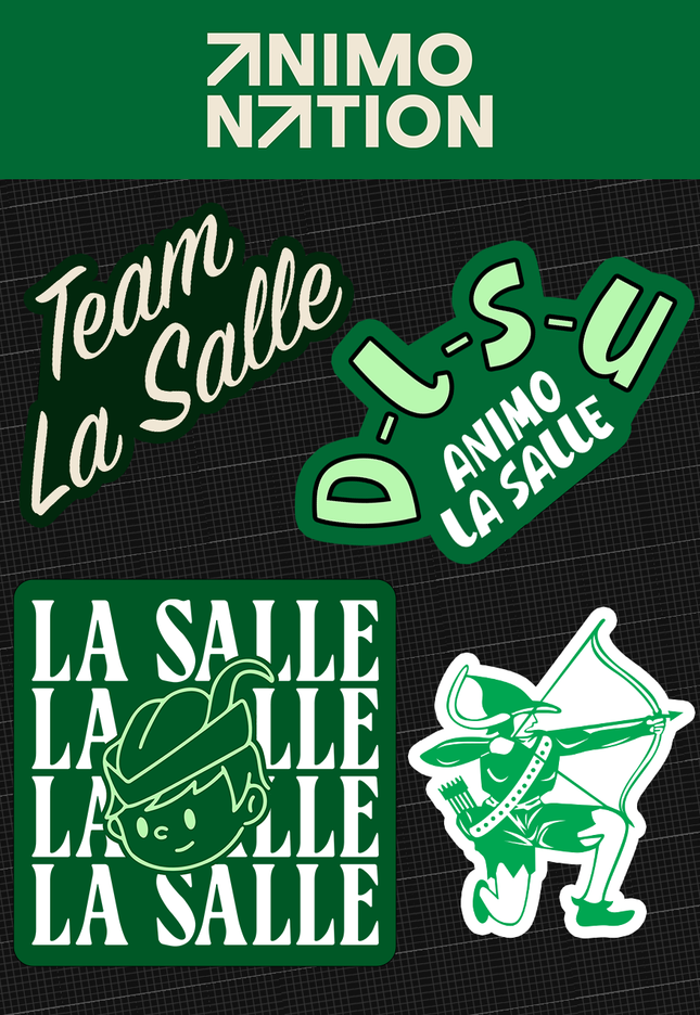 Team La Salle Sticker Set