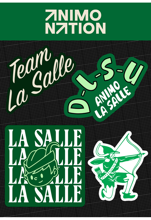 Team La Salle Sticker Set